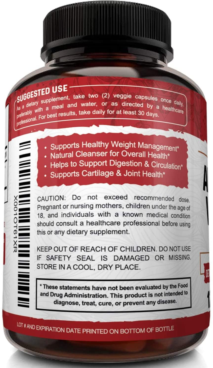Apple Cider Vinegar Capsules with Mother 1600Mg - 120 Vegan ACV Pills - Best Supplement for Healthy Weight Loss, Diet, Keto, Digestion, Detox, Immune - Powerful Cleanser & Appetite Suppressant Non-Gmo