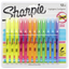 Sharpie 27145 Pocket Highlighters, Chisel Tip, Assorted Colors, 12-Count
