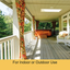 Kenney Adler 5/8" Indoor/Outdoor Rust-Resistant Wrap Around Curtain Rod, 48-84", Brushed Nickel