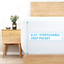 Ruili Twin XL Quilted Fitted Mattress Pad, 100% Waterproof Deep Pocket Stretch Up to 21 Inches Mattress Protector Soft Snow Cotton Filling Mattress Cover