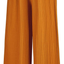 Made By Johnny Women's Premium Pleated Maxi Wide Leg Palazzo Pants Gaucho- High Waist with Drawstring