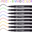 Magnetic Dry Erase Markers Fine Tip, 16-Pack Whiteboard Markers, Fine Point Dry Erase Marker with Eraser Cap, Low Odor White Board Markers for Kids Teachers Office & School Supplies