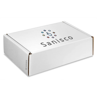 Tea Bags Assortment Variety Sampler Pack Gift Box - 48 Count - Green, Black, Herbal, English, Chai Tea Breakfast in Sanisco Box