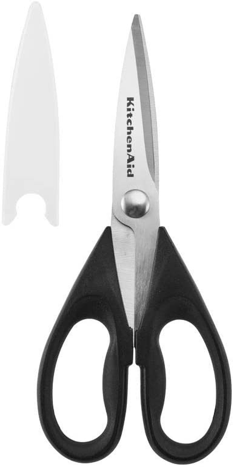 KitchenAid All Purpose Shears with Protective Sheath, 8.72-Inch, Black