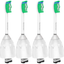 Replacement Toothbrush Heads for Philips Sonicare E-Series HX7022/66, 6pack, Fit Sonicare Essence, Xtreme, Elite, Advance, and CleanCare Electric Toothbrush with Hygienic Cap by Aoremon