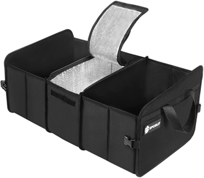 Car Trunk Organizer and Storage - Collapsible Small Grocery Trunk Organizers for SUV, Sedan, Van