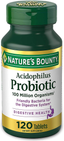 Nature’S Bounty Acidophilus Probiotic, Daily Probiotic Supplement, Supports Digestive Health, 1 Pack, 120 Tablets