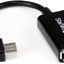 Startech.Com 5In White Micro USB to USB OTG Host Adapter M/F - Micro USB Male to USB a Female On-The-Go Host Cable Adapter - White (UUSBOTGW)