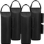 Weight Bags for Pop up Canopy Tent， Sand Bag for Stand ，Sand Bags without Sand，Set of 4 (Black)