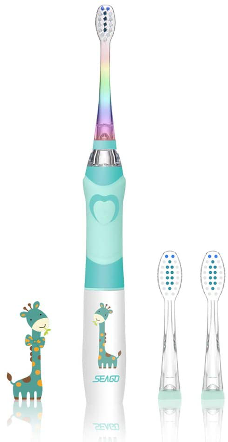 Seago Baby/Kids Electric Toothbrush Replacement Heads for 513