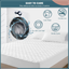 UNILIBRA 100% Waterproof Quilted Mattress Pad Twin XL Size, 6''-19'' Deep Pocket Fitted Mattress Protector Cover, Breathable, Hollow Cotton Alternative Filling Mattress Topper