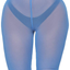 RUEWEY Women See Throug Mesh Fishnet Swimsuit Cover up Pants Bikini Bottom Cover up Shorts