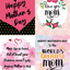 Best Mom Ever - Mother'S Day Gift for Women, Hysterical Present, Waterproof Wine Bottle Label Stickers, Set of 8 (WINE NOT INCLUDED)