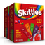 Skittles Zero Sugar Low Calorie Singles to Go Bulk Variety Pack Drink Mix, 4 Fruity Flavors: Strawberry, Orange, Green Apple and Grape, Assortment, 80 Count