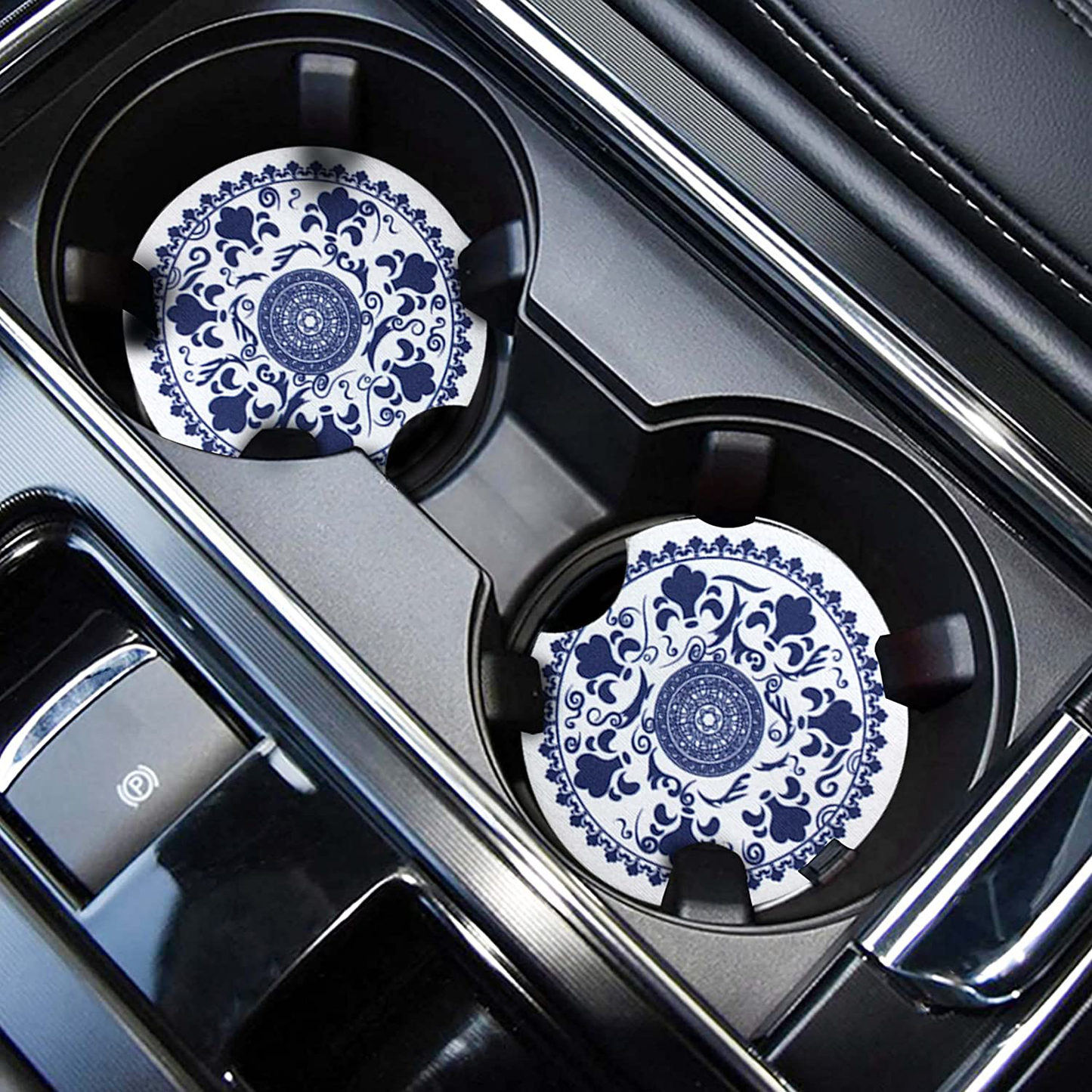 Car Coasters for Drinks Absorbent, Cute Car Coasters