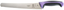 Mercer Culinary M23210PU Bread Knife, 10-Inch Wavy Edge Wide, Purple