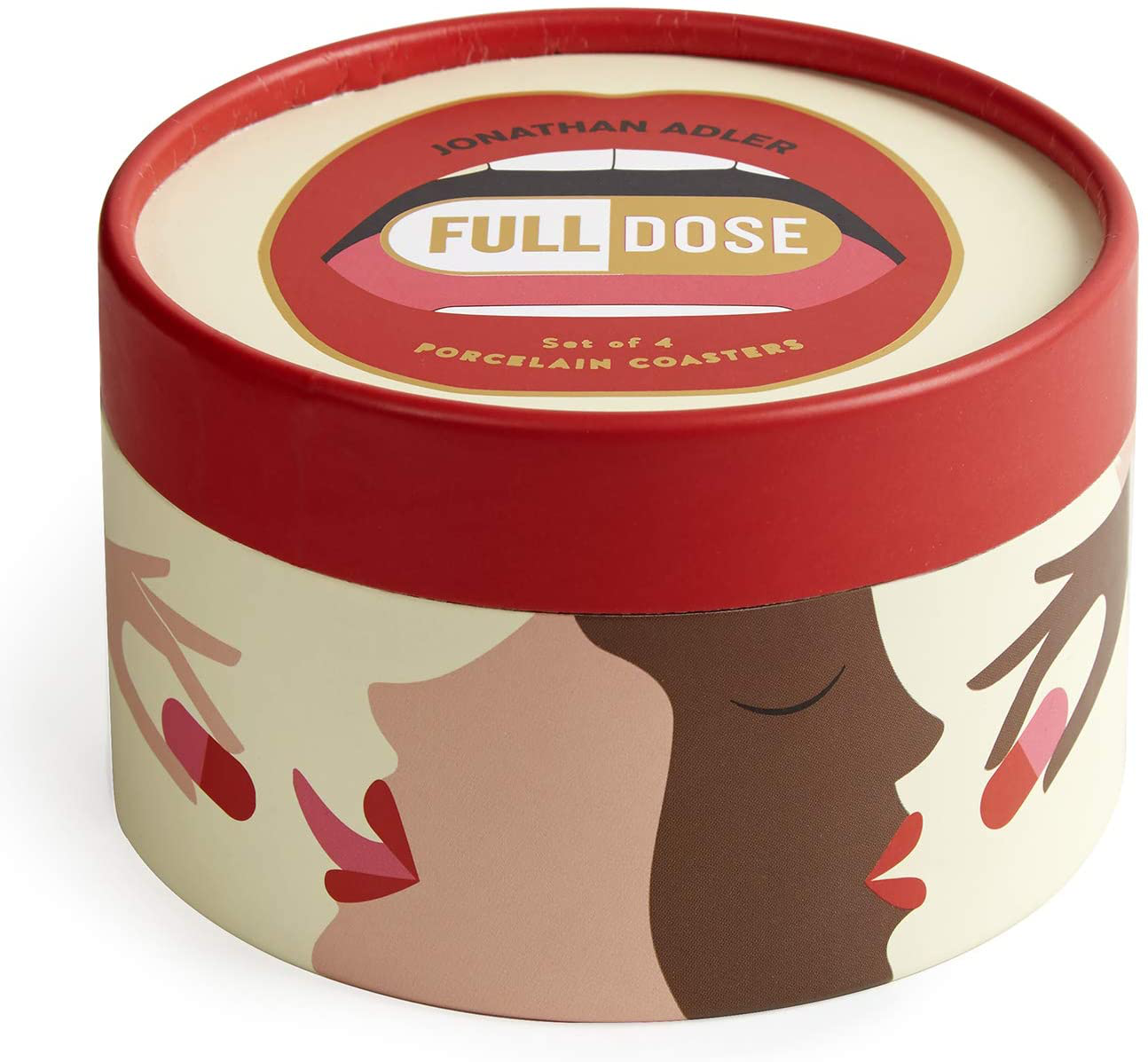 Jonathan Adler Full Dose Coasters, Multi