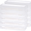 Modular Supply Case, PVC-Free ,Large,10 Pack, Clear