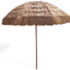 Impact Canopy 8' Hawaiian Tiki Umbrella, Pool Patio Beach Umbrella, Thatched Tiki