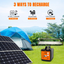 200W Portable Power Station-Solar Generator-Power Outage Supplies with Wireless Charging-110V AC Outlet-Type C-2 USB Ports, Backup Battery Pack Power Bank for CPAP, Home Use, Outdoor,Camping