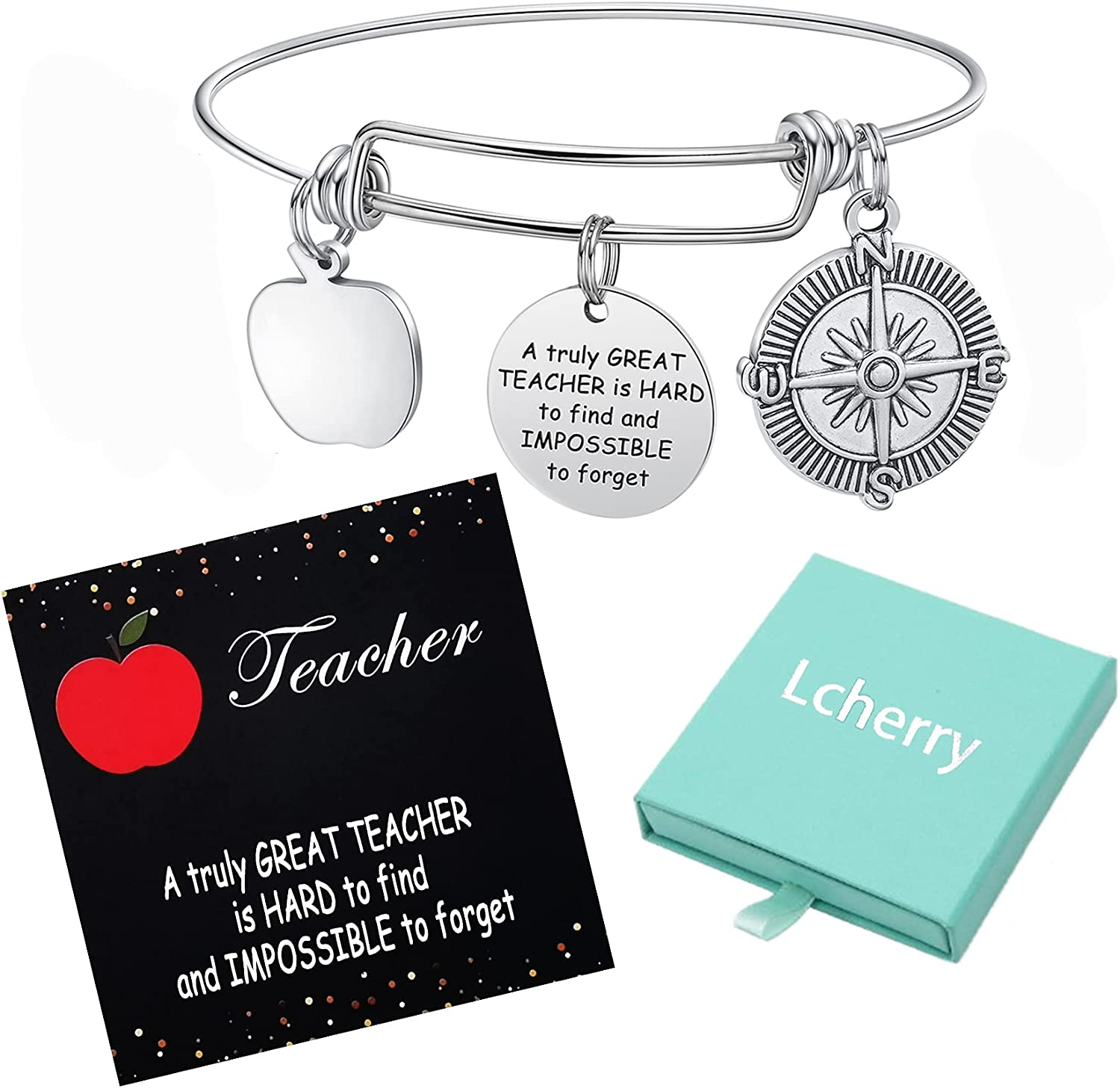 Teacher Gifts for Women Teacher Expendable Bracelet for Women Appreciation Gifts for Teacher