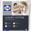 Sealy Luxury 100% Cotton Fitted Mattress Pad, Full, White