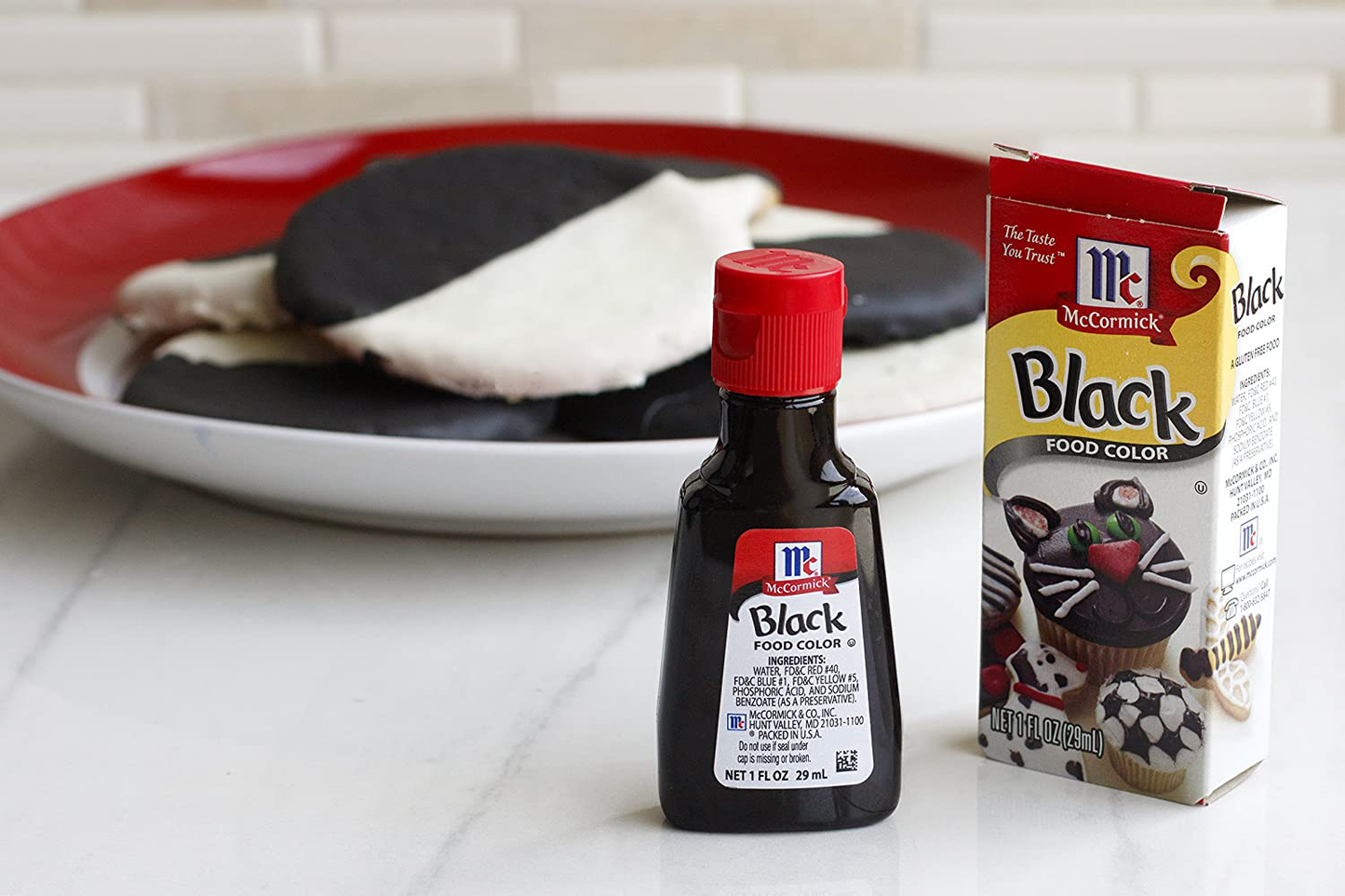 Mccormick Black Food Color, 1 Fl. Oz (Pack of 1)