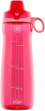 Pogo BPA-Free Plastic Water Bottle with Chug Lid, Teal, 40 oz