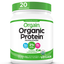Orgain Organic Unflavored Plant Based Protein Powder, Natural Unsweetened - Vegan, Non Dairy, Gluten Free, No Sugar Added, Soy Free, Non-GMO, 1.59 lb (Packaging May Vary)