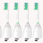 Replacement Toothbrush Heads for Philips Sonicare E-Series HX7022/66, 6pack, Fit Sonicare Essence, Xtreme, Elite, Advance, and CleanCare Electric Toothbrush with Hygienic Cap by Aoremon