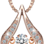 Jewelry Pendants Necklace Drop-Shaped Platinum Plating Set Auger