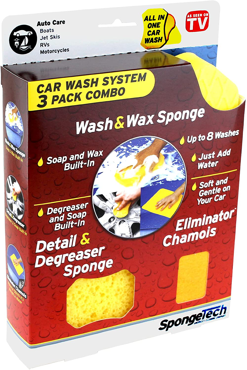 Kit 3pk Combo Car Wash
