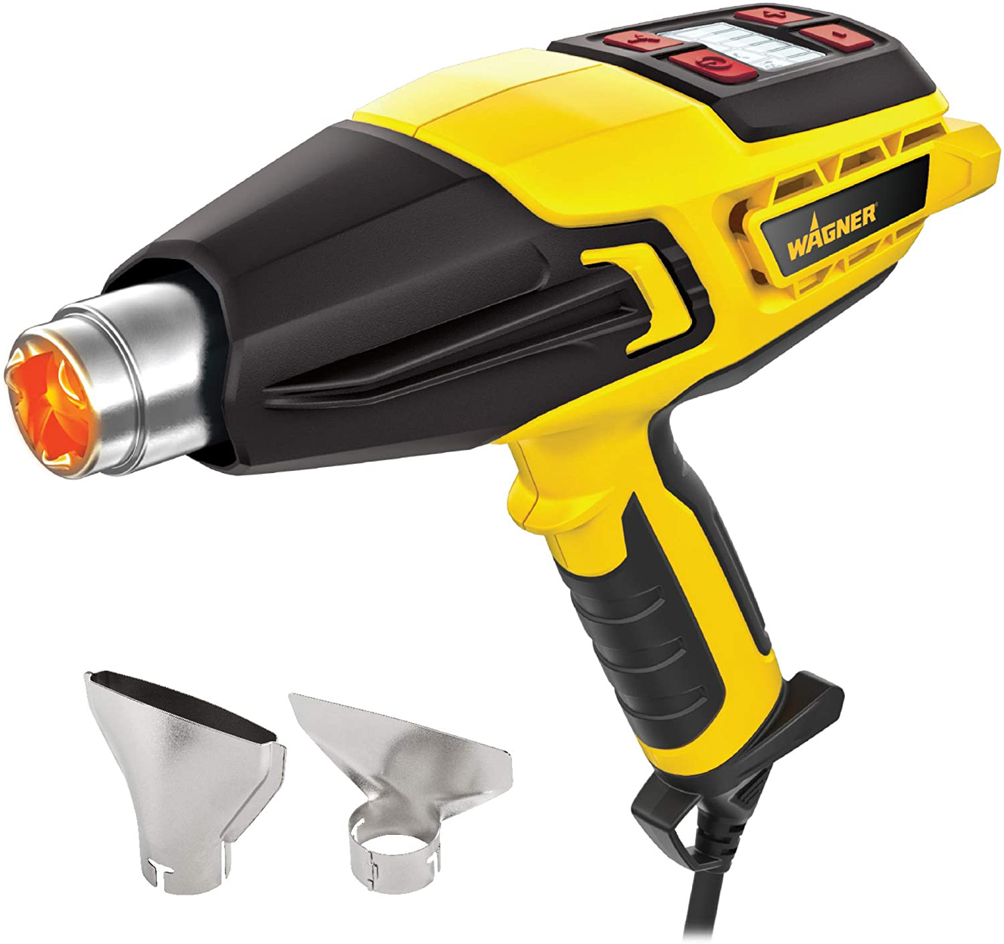 Wagner Spraytech 2417344 HT1000 Heat Gun Kit, 3 Nozzles Included, 2 Temp Settings 750ᵒF & 1000ᵒF, Great for Shrink Wrap, Soften Paint, Bend Plastic Pipes, Loosen Bolts and More