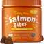 Salmon Fish Oil Omega 3 for Dogs Wild Alaskan Salmon Oil Anti Itch Skin & Coat + Allergy Support - Hip & Joint + Arthritis Dog Supplement + EPA & DHA