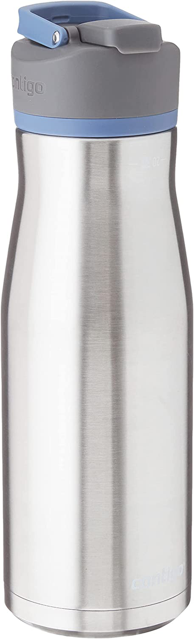 Contigo AUTOSEAL Water Bottle, 32oz, Blue Corn Lid