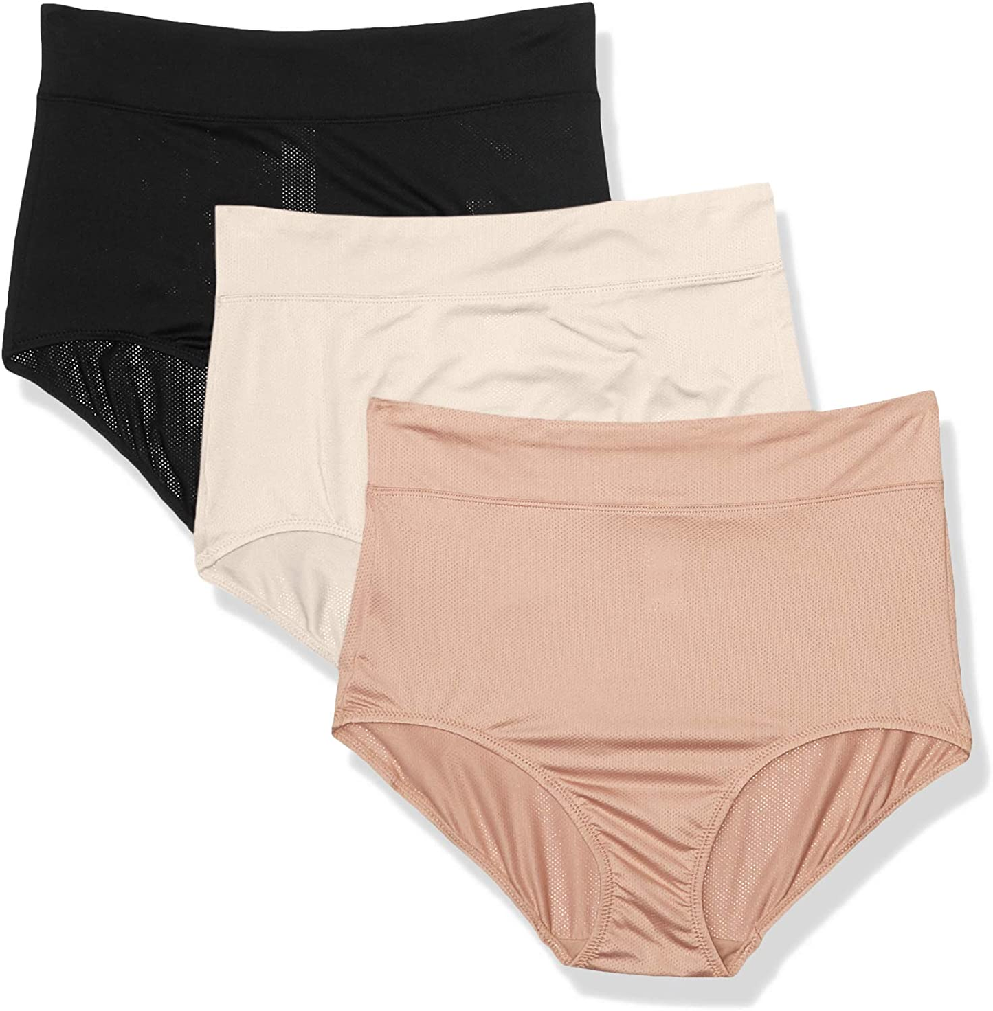 Women's Blissful Benefits Breathable Moisture-Wicking Microfiber Brief Rs4963W