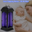 Bug Zapper Electric Indoor Insect Killer Suspensible UV Light | Mosquito Killer Bug Fly Pests Attractant Trap Zapper Lamp W/Powerful 1000V Grid for Indoor Home Bedroom,Kitchen, Office