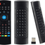 MX3 Air Mouse Mini Keyboard Wireless Remote, 2.4G Multifunctional Fly Mouse with Infrared Learning for Android Smart TV Box, 3-Gyro and 3-Gsensor, Projector HTPC Mini PC, PS3/4 Xbox 360