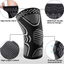 1 Pair Knee Brace Knee Compression Sleeve for Men & Women Knee Support Knee Pads for Meniscus Tear, ACL, Arthritis, Joint Pain Relief Working Out Sports