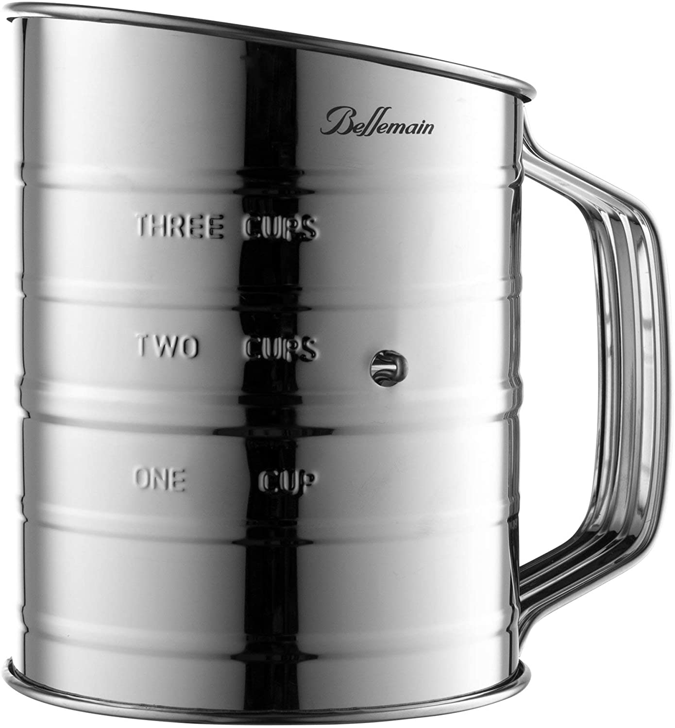 Bellemain Stainless Steel 3 Cup Flour Sifter