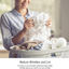 Snugpad Wool Dryer Balls XL Size 6 Pack, Natural Fabric Softener 100% Organic Premium New Zealand Wool, No Fillers, anti Static, Lint Free, Odorless, Chemical Free and Reduces Wrinkles, 1000+ Loads, Baby Safe, Saving Energy & Time, White 6 Count