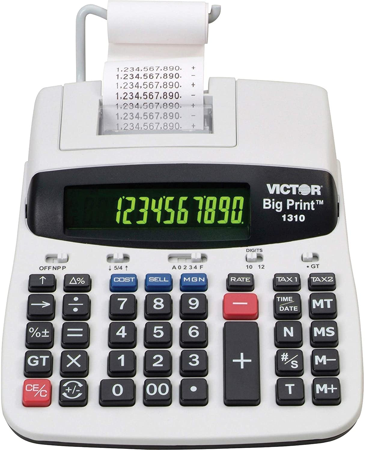 Victor 1310 Big Print Commercial Printing Calculator