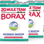 20 Mule Team All Natural Borax Laundry Detergent Booster & Multi-Purpose Household Cleaner, 65 Ounce, 4 Count