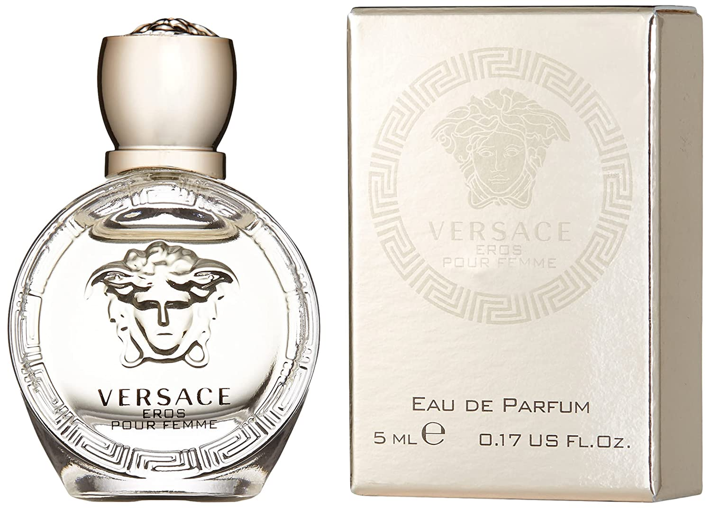 Versace Eros Pour Femme Women'S Edp Splash, 0.17 Ounce