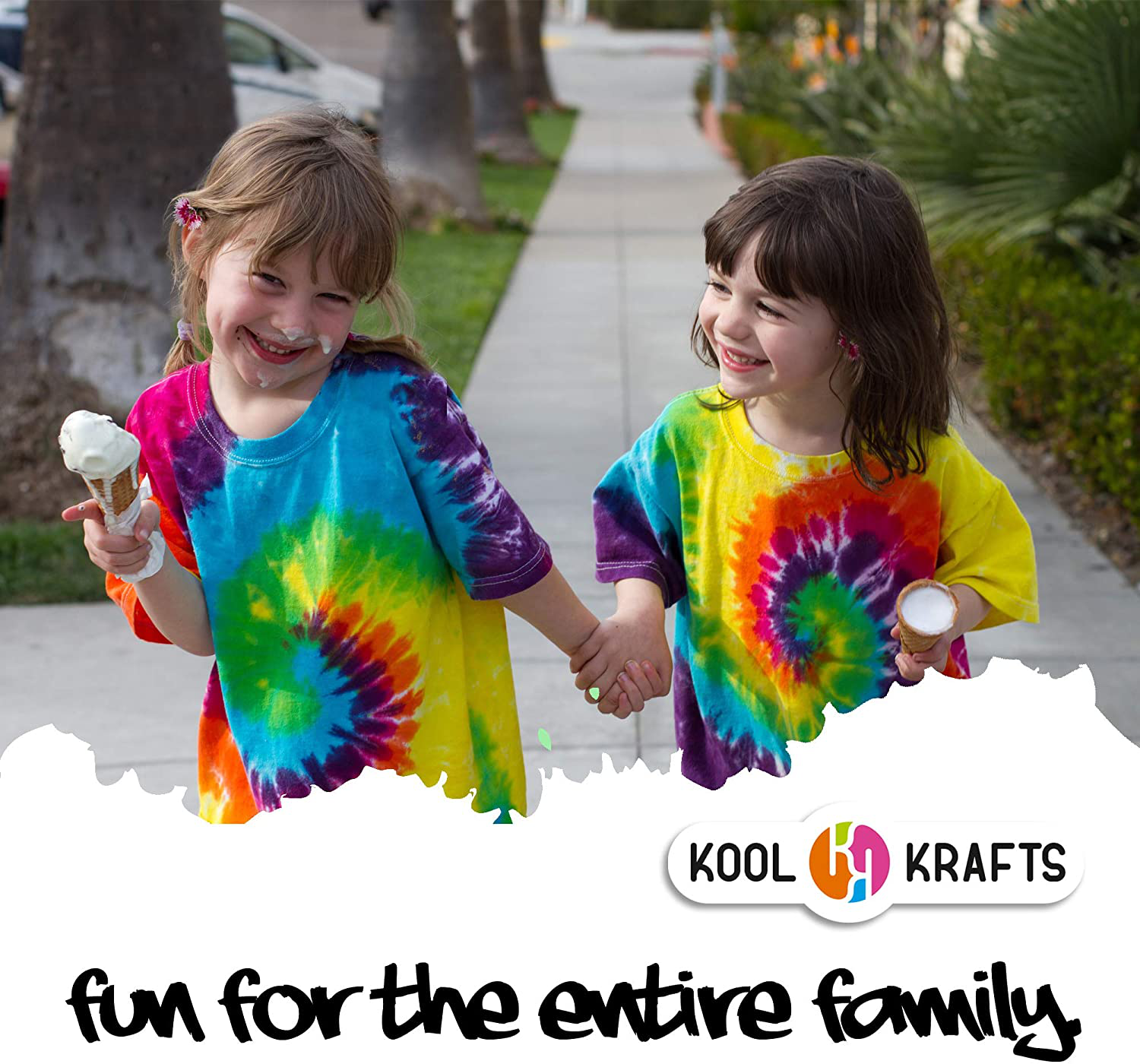 Tie Dye Kit - Tie Dye Kits for Kids - Includes 4 White T-Shirt - 12 Large Colors Tie Dye - Tie Dye Kits for Adults
