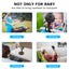 Portable Stroller Fan, Battery Operated Small Clip on Fan, with Flexible Tripod for Stroller Treadmill Crib Car Seat Travel, Black