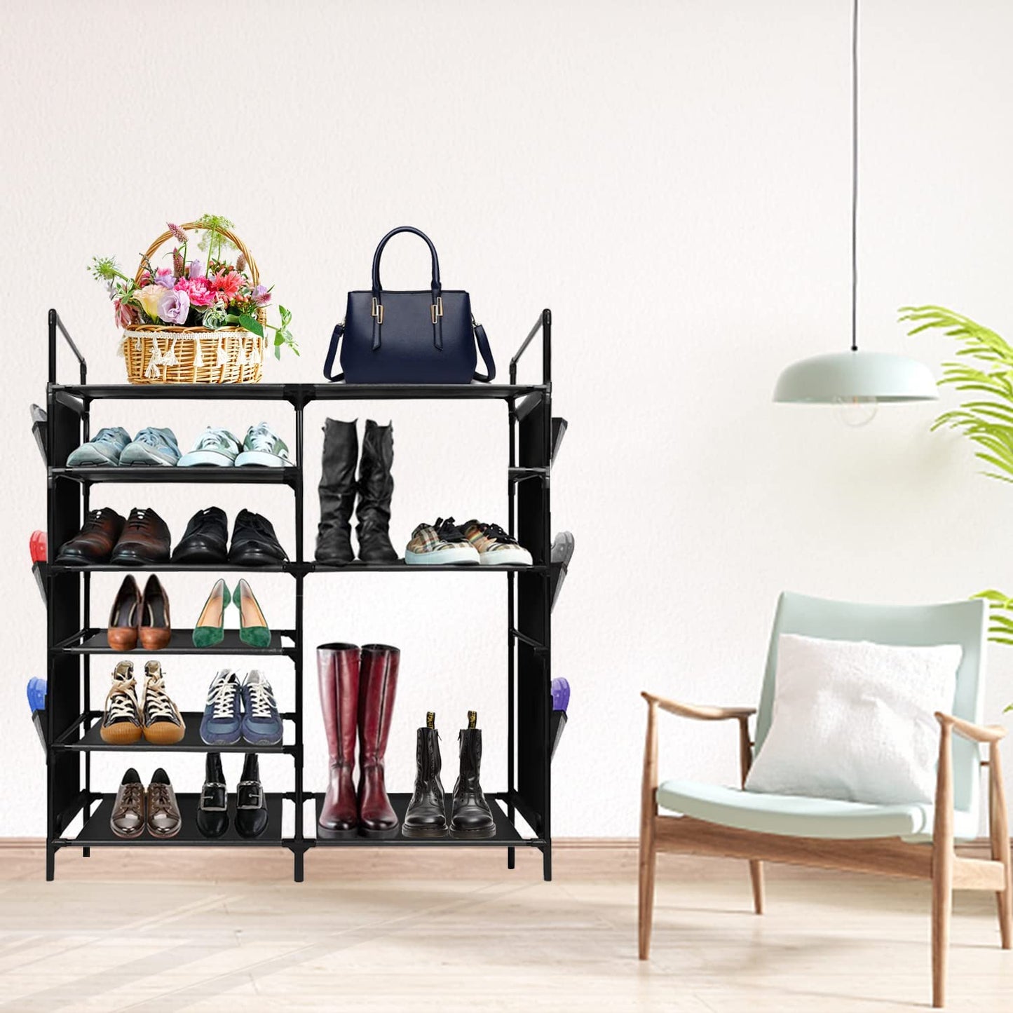 6 Tiers Shoe Rack Organizer