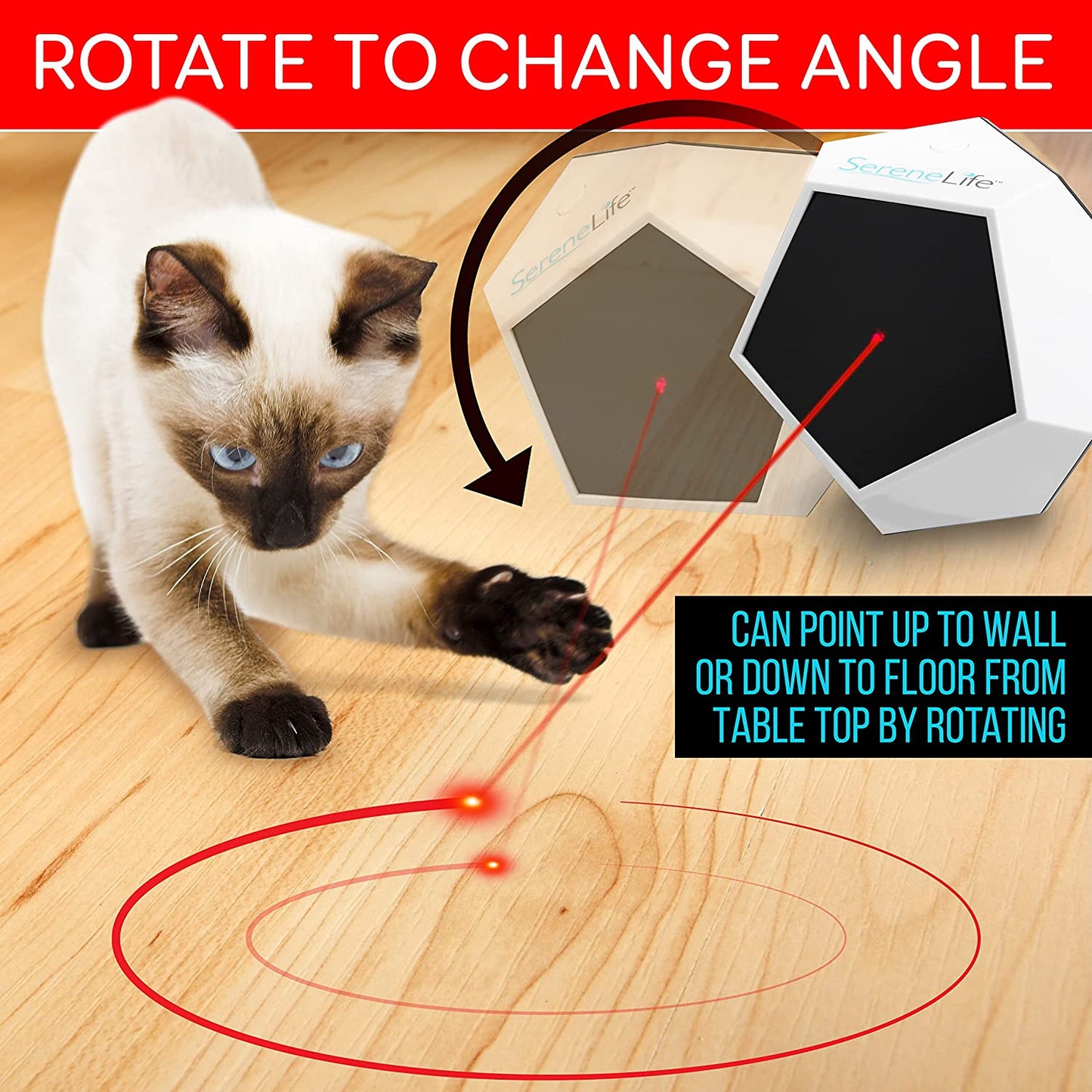 Automatic Cat Light Toy 