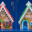 USPS Gingerbread Houses 2013 Forever Holidays Stamps - Book of 20 Postage Stamps