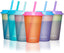  Color Changing Cups with Lids and Straws for Kids 6Pack